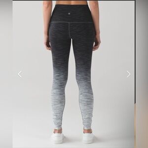 Lululemon Ombré Full Length HR Leggings Size 10